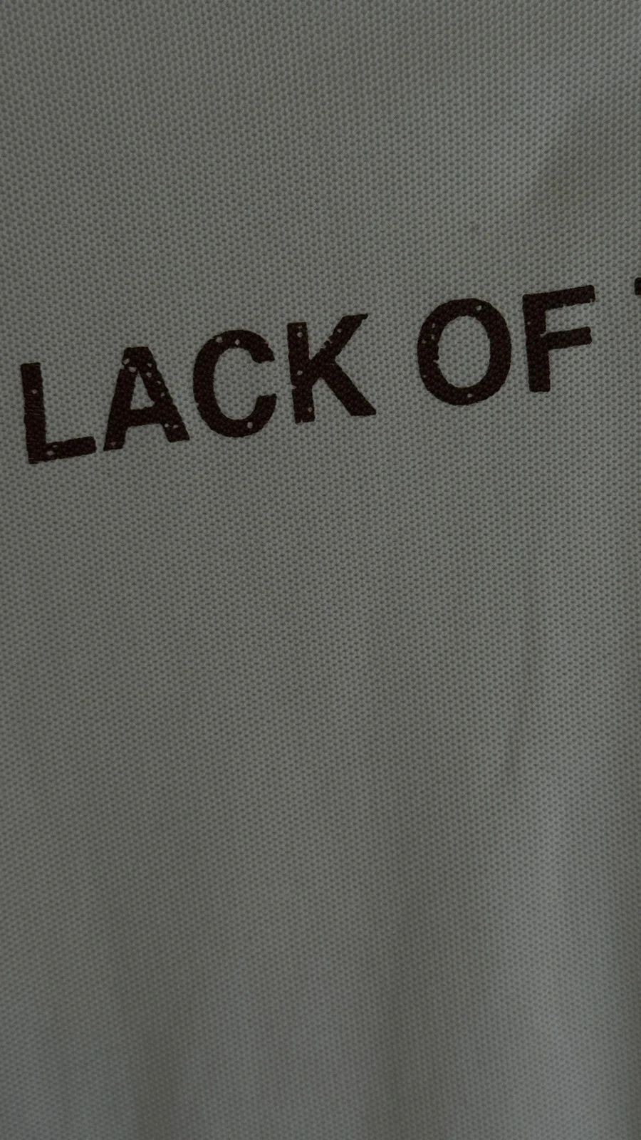 Linda Camiseta Beige / Crema "Lack of Time" • M • TN274 – photo 4